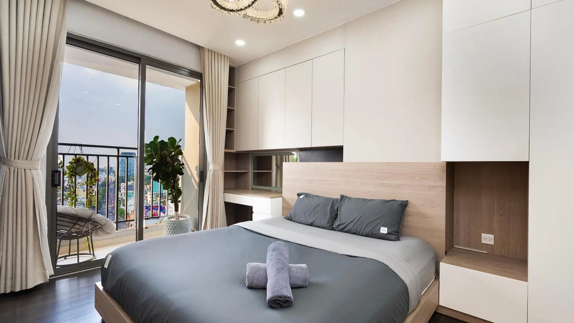 Double E Saigon Apartment In Rivergate Building Ho Či Minovo Město Vietnam